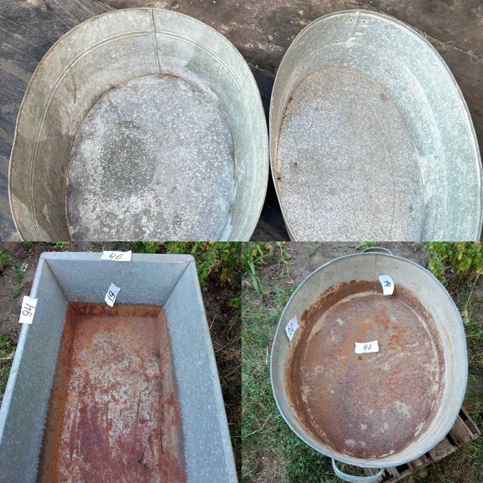 Корыто на 160л / 50л  и таз 27 л