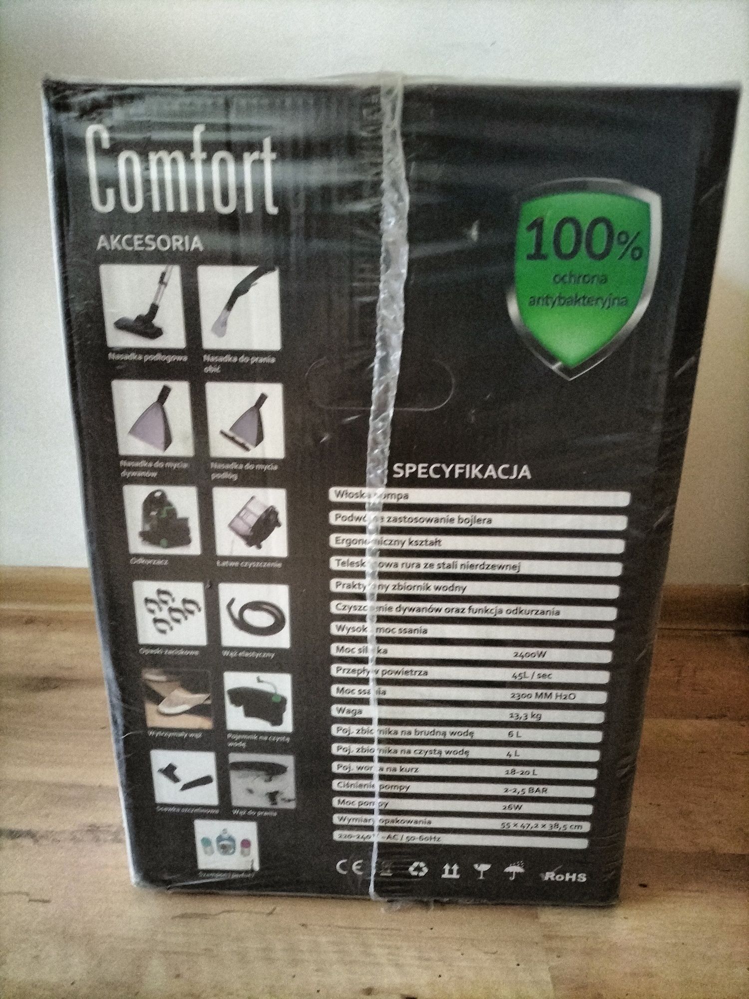 ComfortClean system czyszczący na sucho i mokro