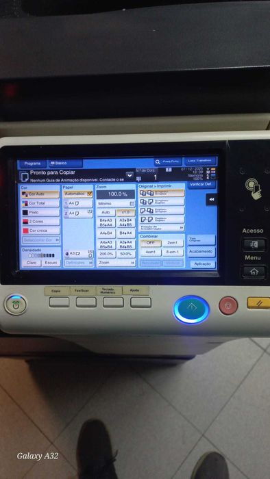 fotocopiadora impressora konica minolta c227
