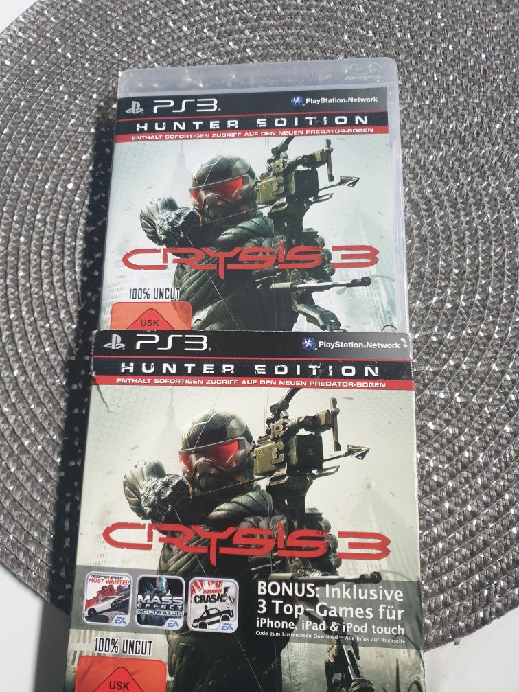 PS3 Crysis 3 Hunter Edition.DLC niewykorzystane na 80%.