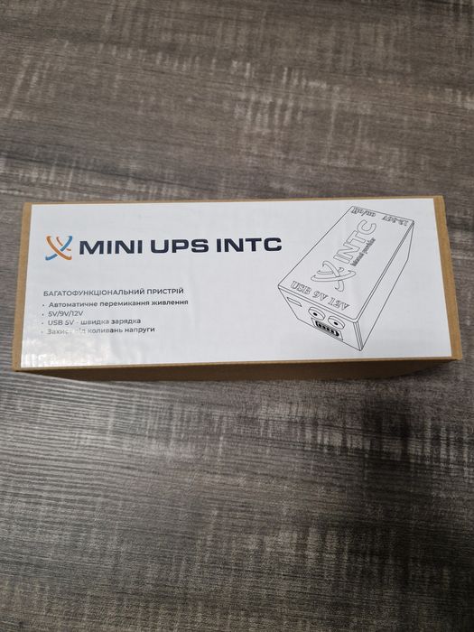 Безперебійник/Mini UPS/Powerbank для роутера.