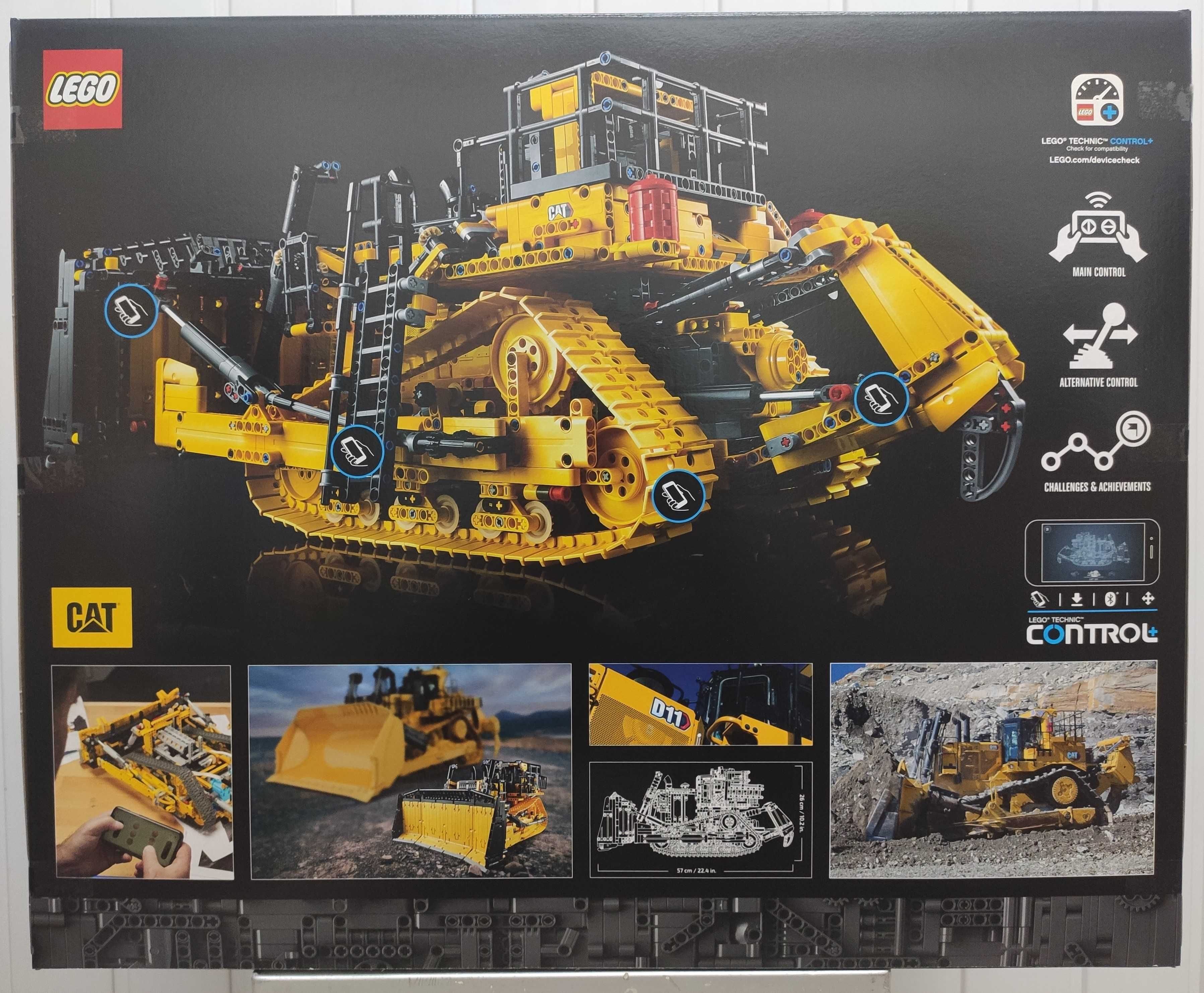 Lego Technic Бульдозер Cat D11 на пульте управления 42131