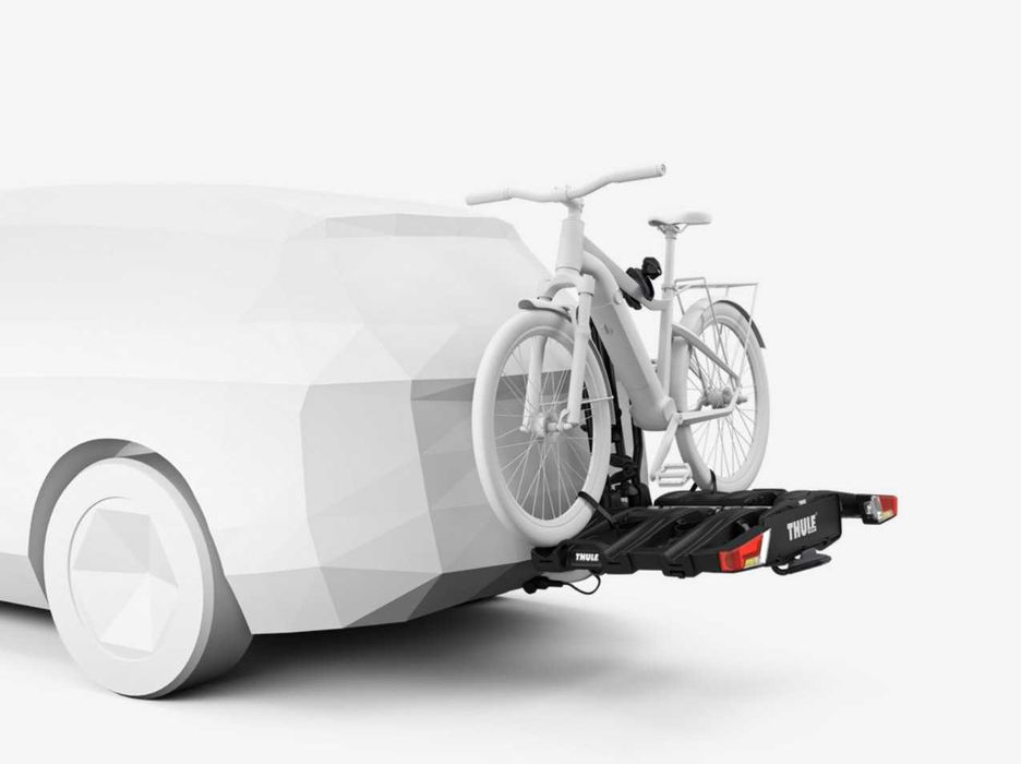 Wynajem bagażnik rowerowy THULE EASYFOLD XT3, rower elektryczny na hak