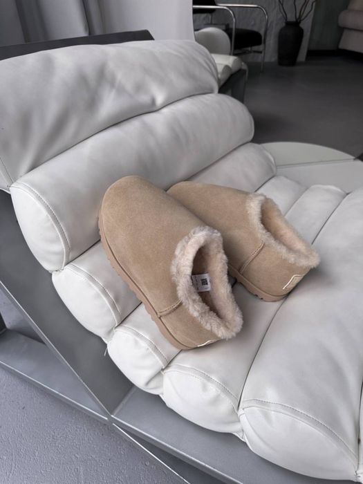 UGG Pumped Slide Beige жіночі черевики