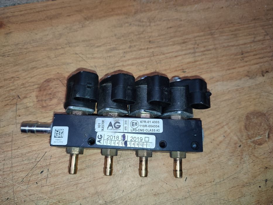 Listwa wtryskowa gazu LPG AG 4 cylindry