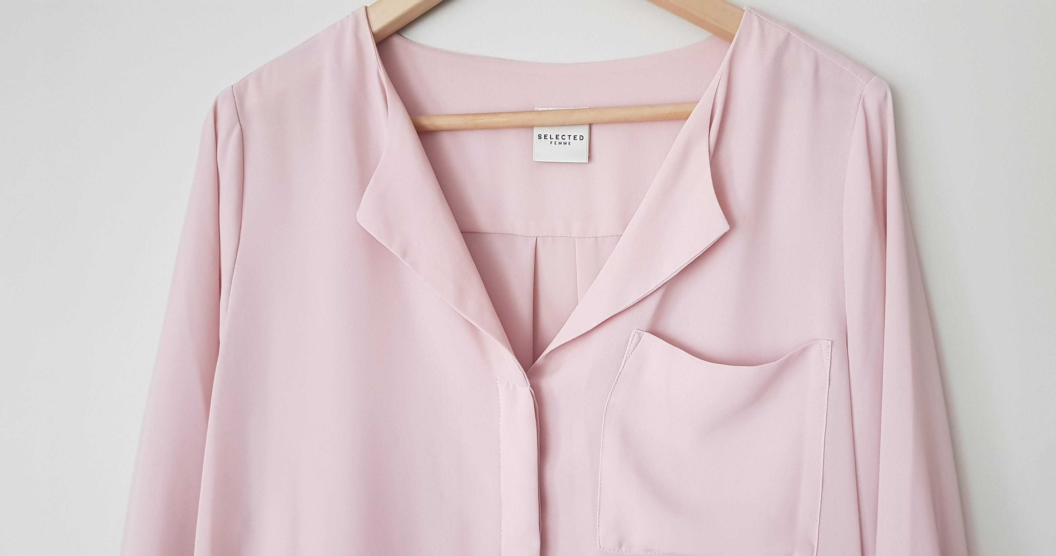 Selected Femme SFDYNELLA Bluzka sepia rose SE521E01250 rozmiar 38
