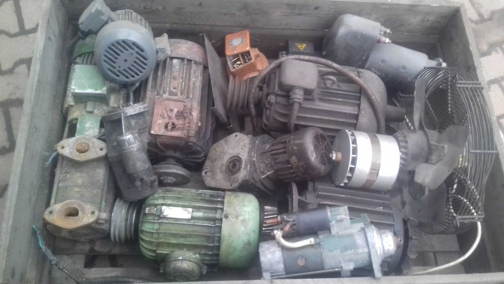 Silnik elektryczny rozrusznik alternator prądnica silniki elektryczne