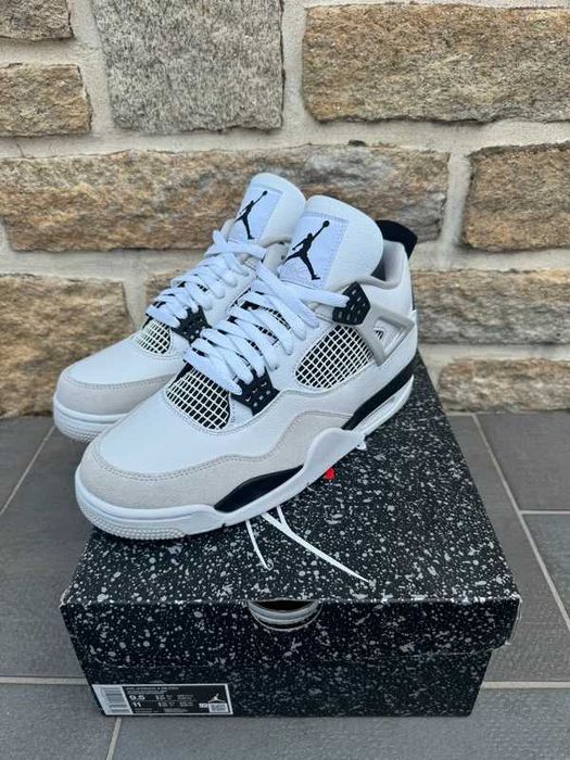 buty_Jordan_4_Retro_Black_Military_ Espadryle/ Rozmiar 40