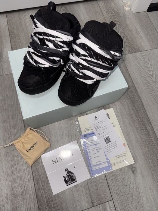 кросівки lanvin curb розмір 38 24см