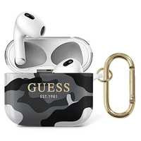 Oryginalne Etui Guess Gua3Ucamg Do Airpods 3 Cover  Camo Collection