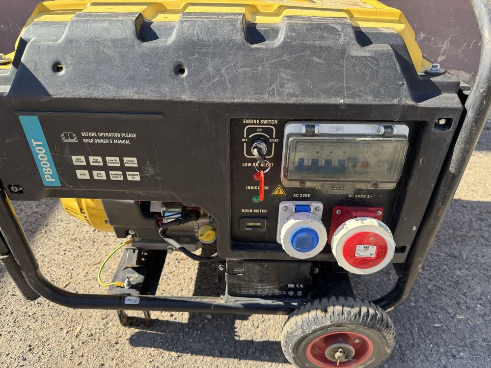 Agregat prądotwórczy Atlas Copco P8000T AVR 6,5kw stan bdb