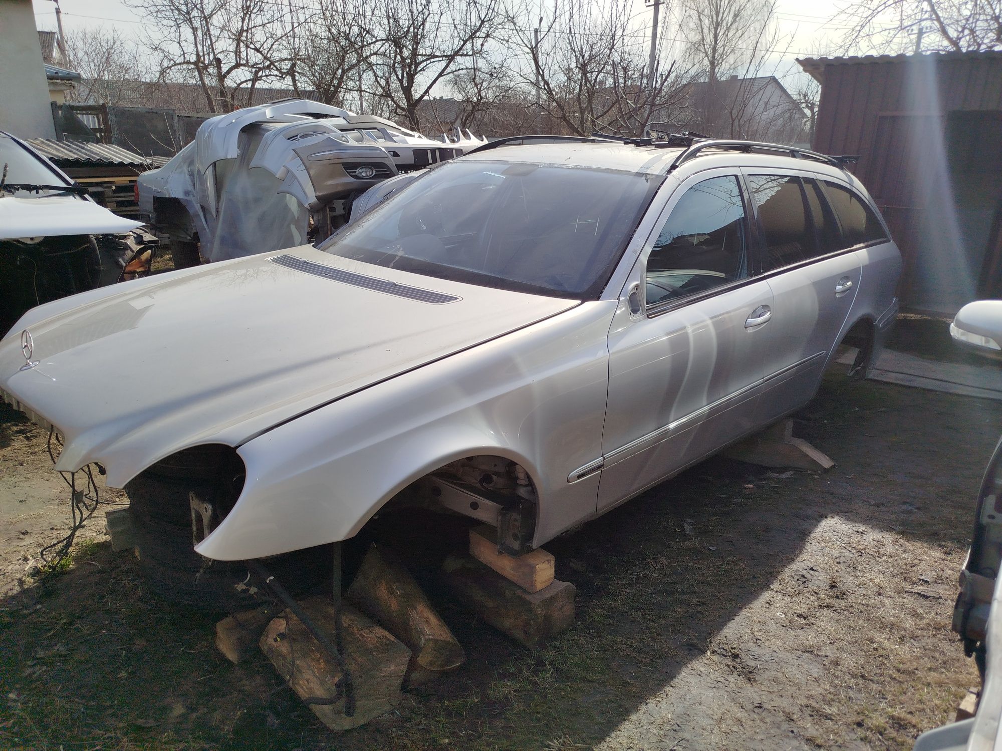 Фари Мерседес Е класу w211, оптика Мерседес 211