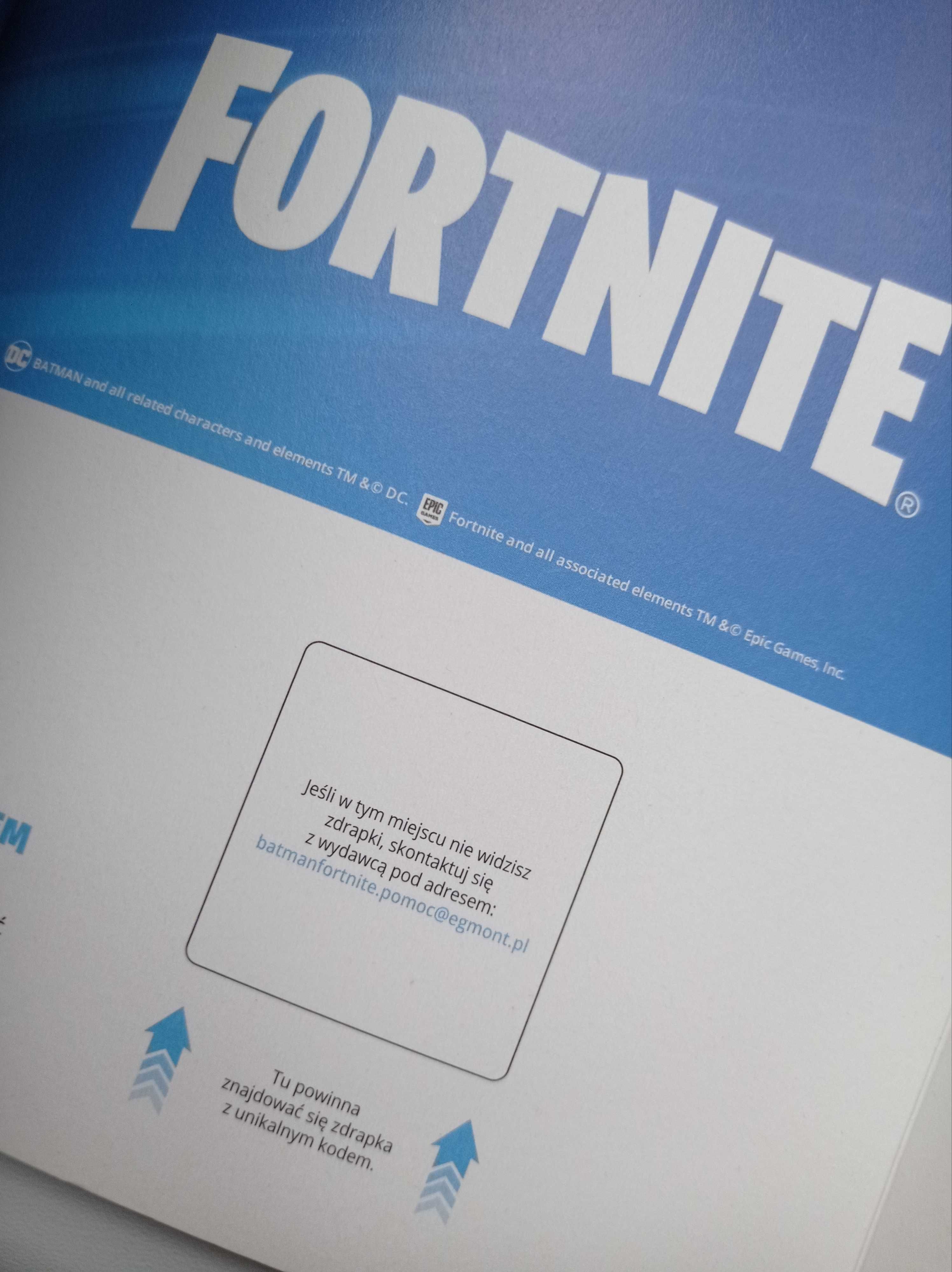 Batman Świat + Fortnite Punkt Zerowy Egmont DC