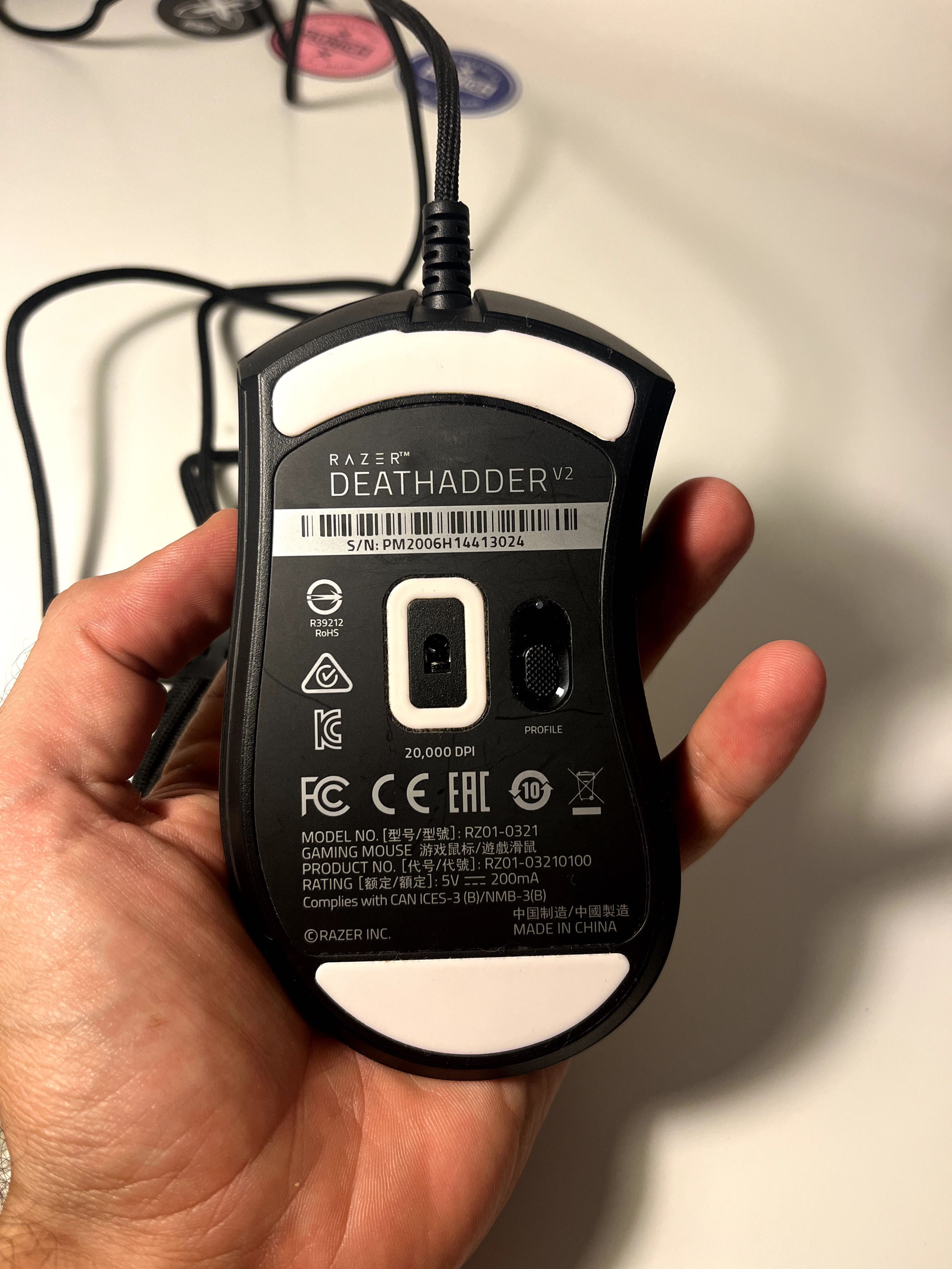 Rato Razer Deathadder V2