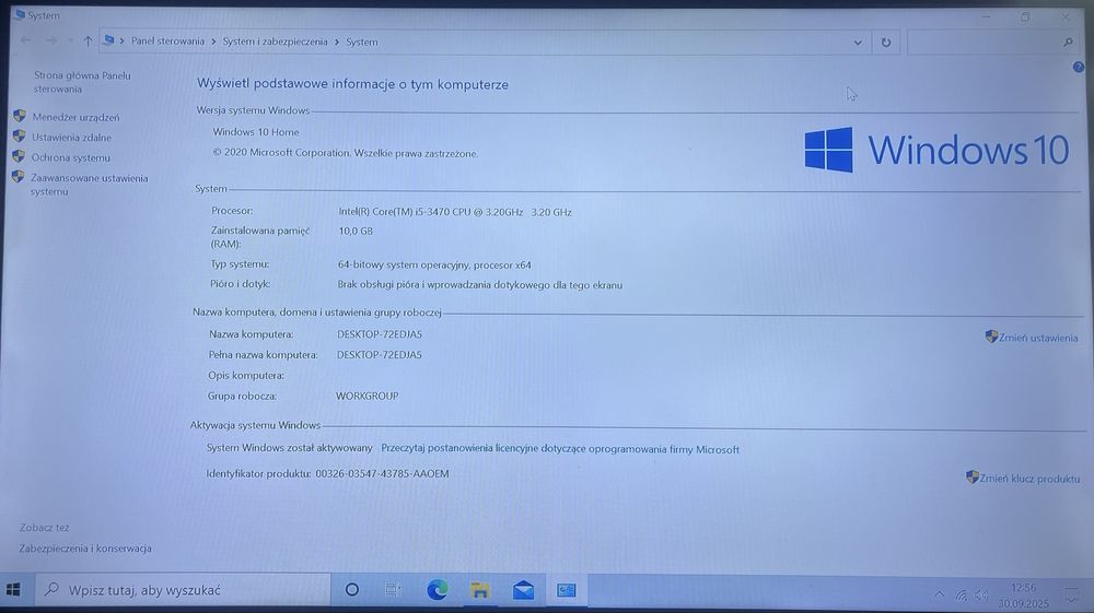 Komputer GTX 1050ti Intel Core i5