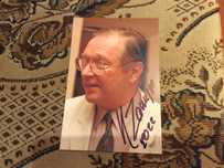 Sprzedam zdjęcie z autografem Krzysztof Zanussi