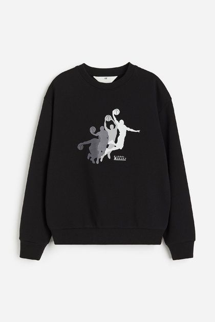 Світшот чорний Баскетболіст H&M 158-164см