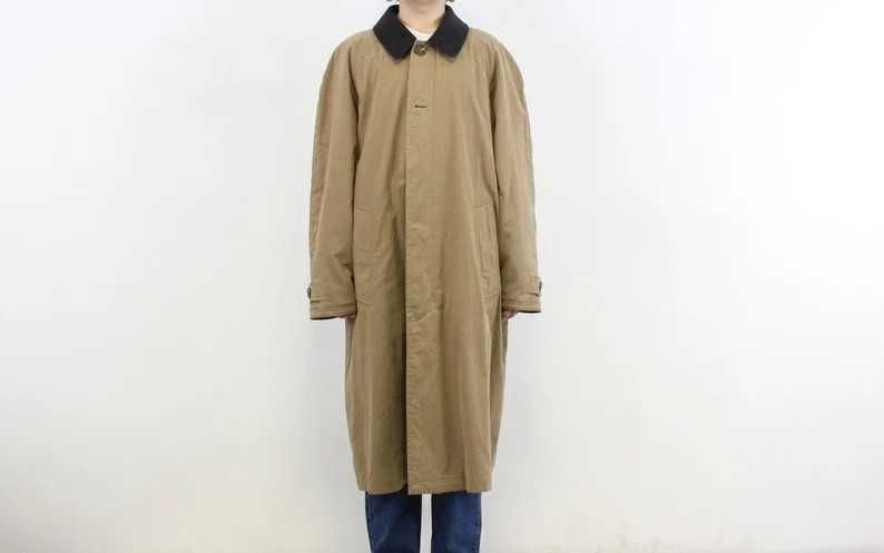 HUGO BOSS Midget Trench Płaszcz Męski 46 Oryginalny Super Stan Bawełna