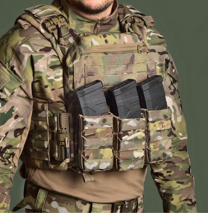 Жорсткий підсумок під АК 7.62 та 5.45. Cordura 1000D. Кольори на вибір