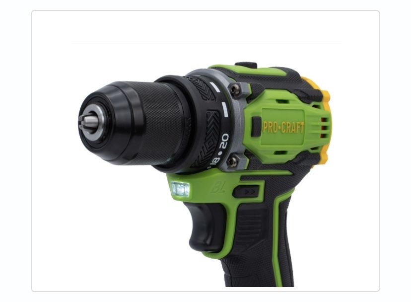 Шуруповерт Procraft PA18Pro (з 1 АКБ 1.5Аг)
