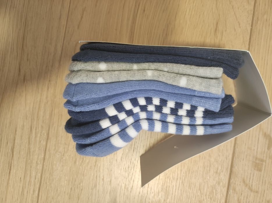Ciepłe nowe skarpetki - 5 sztuk, rozmiar 12-14, unisex

Rozmiar 12-14