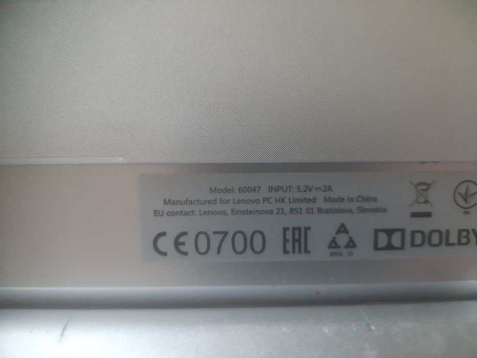 Lenovo yoga tab 10 дюймів