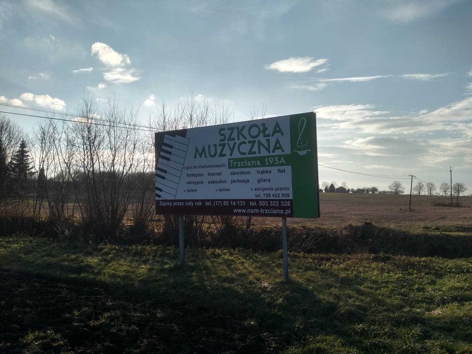 Baner, tablica reklamowa do wynajęcia