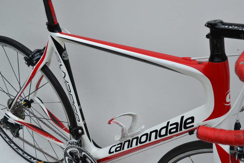 Kolarka Cannondale synapse 3x10 ultegra, mavic, carbon rama 58,polecam