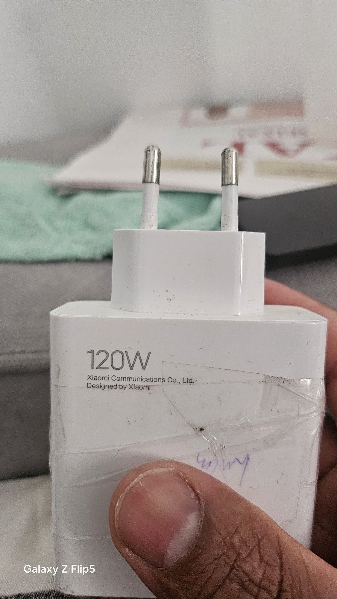 Carregador original xiaomi 120W