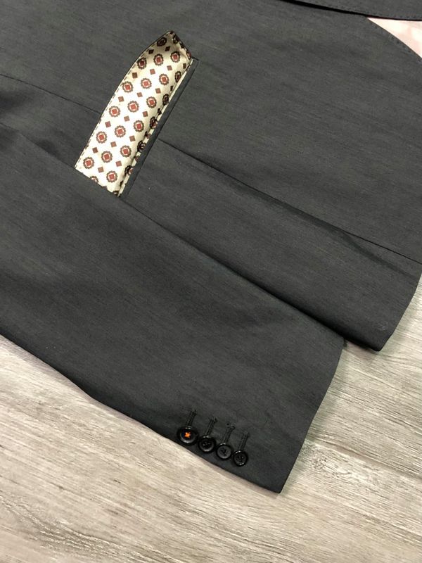 Hugo Boss Marynarka Męska Bawełniana Szara r. 50