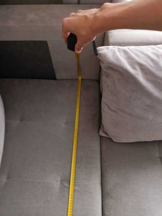 Narożnik duży szary