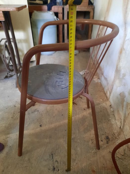 Cadeiras de metal - Usadas