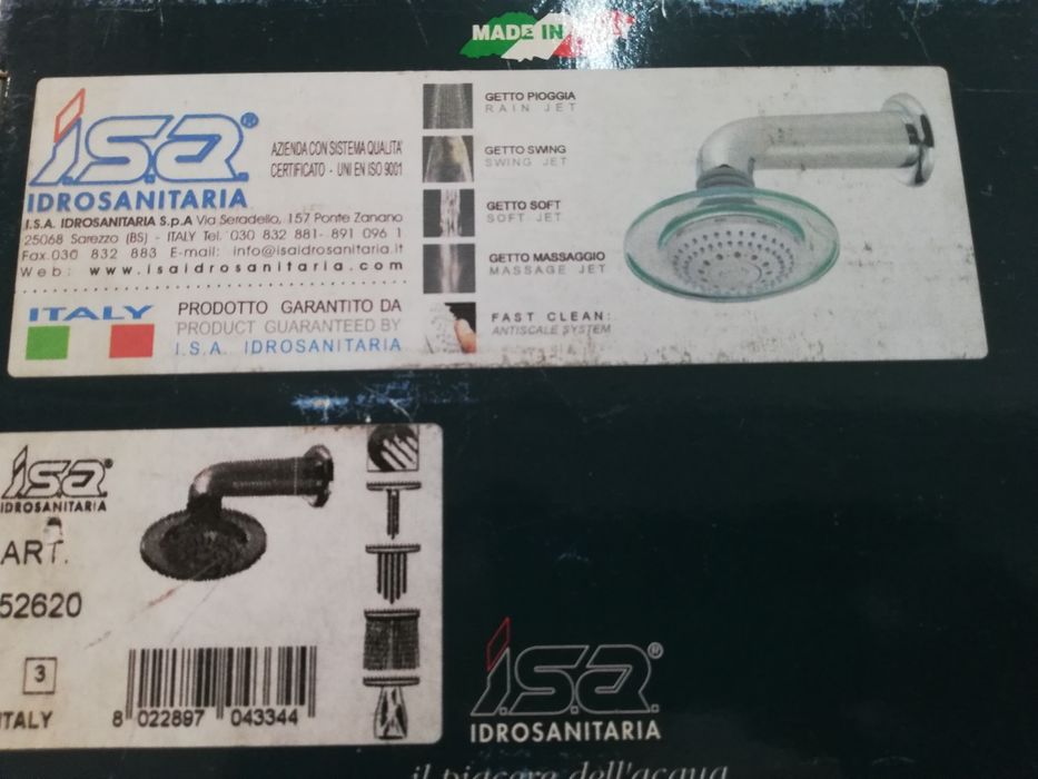 Deszczownica do baterii podtynkowej