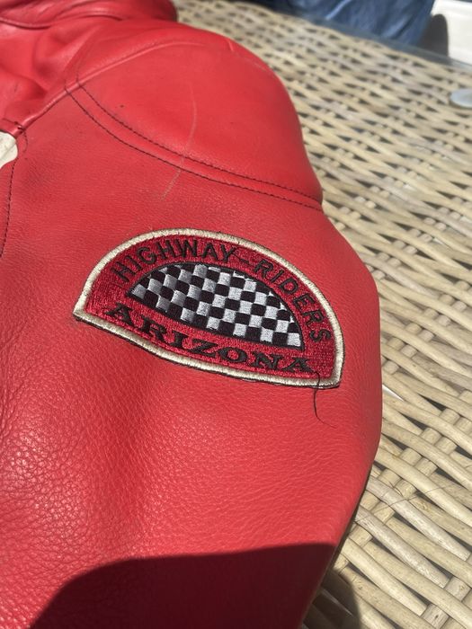 Jaqueta de Couro Richa para Motociclismo