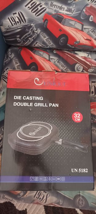 Подвійна сковорода гриль б/у