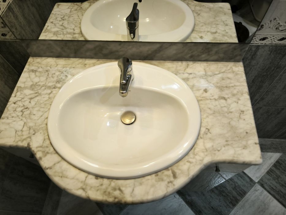 Movel wc com espelho