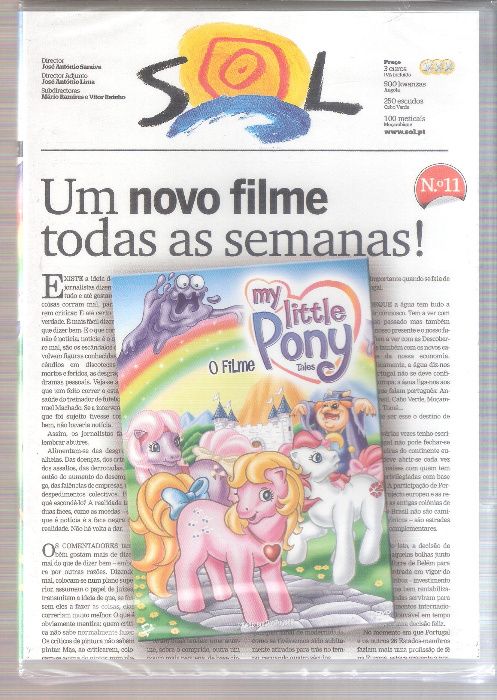 Filme DVD O Filme My Litle Pony