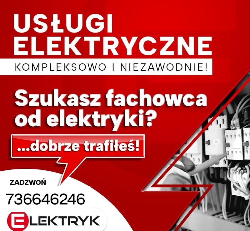 Elektryk usługi elektryczne i remontowo budowlane ELEKTROSYSTEM