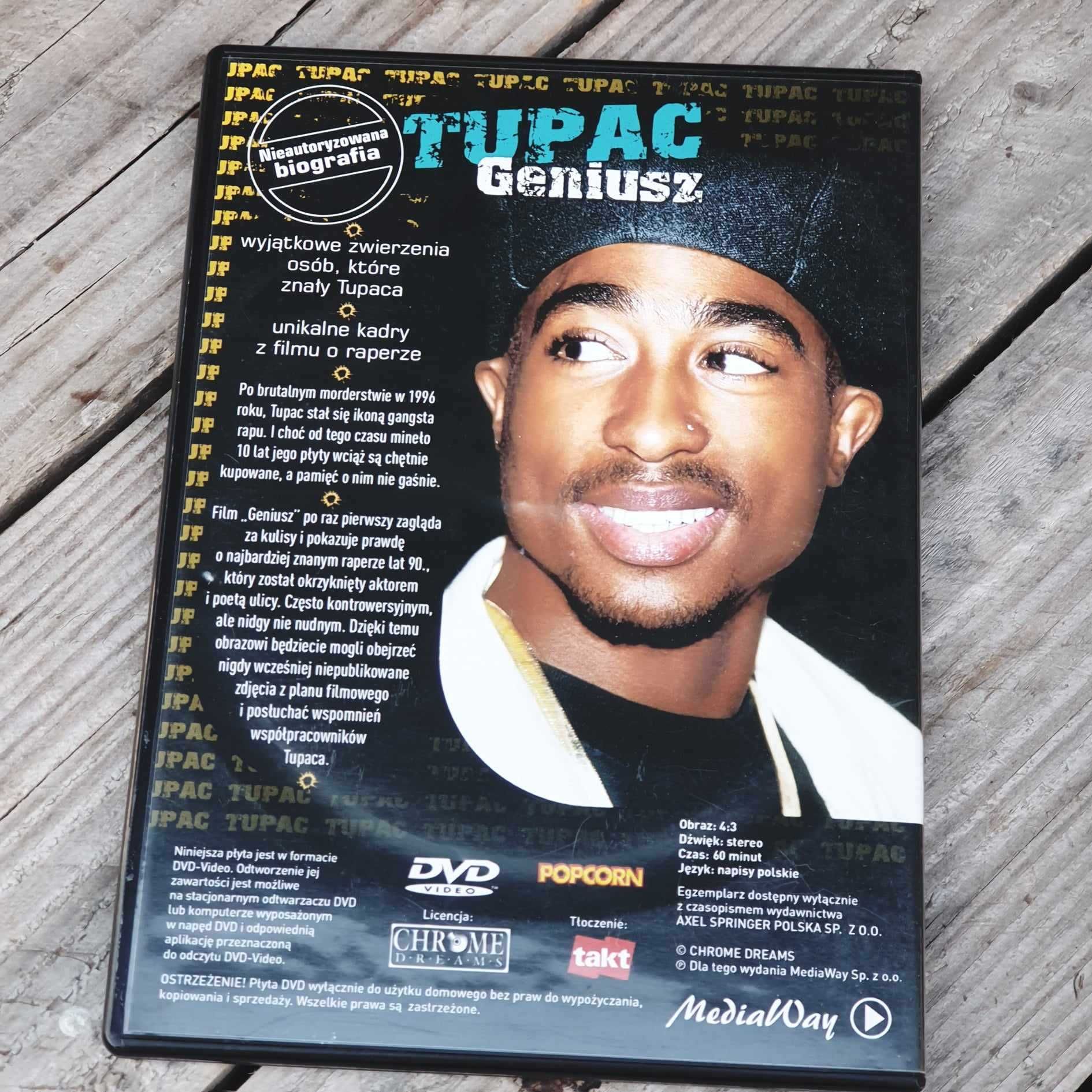 Tupac Geniusz - materiały, wywiady, dyskografia - Dokument - DVD