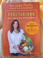 Livro Vegetariano nas Quatro Estações, de Ana Isabel Monteiro