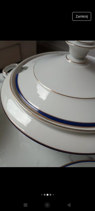 Serwis obiadowy na 9 osob