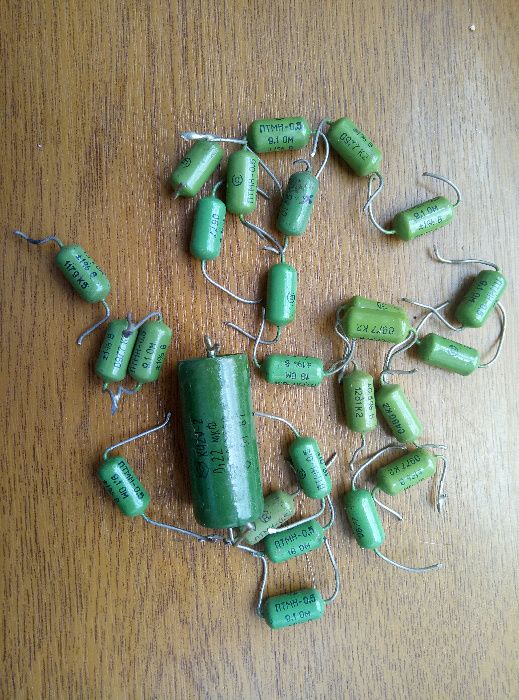 Резисторы зелёные