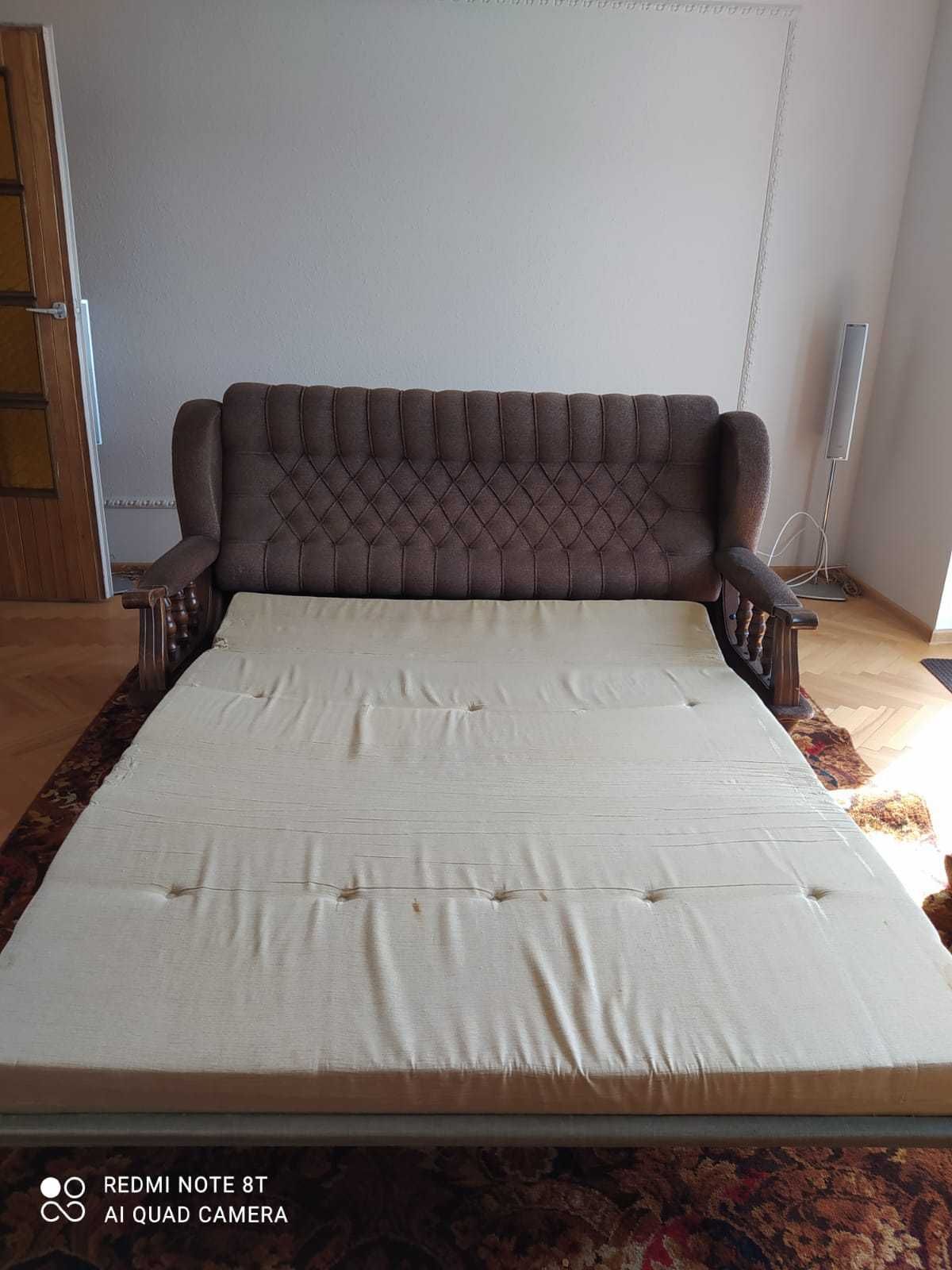 Sofa "Jadwiga" + 2 fotele (PRL)