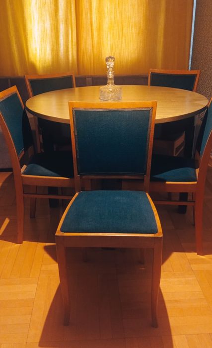 Krzesła PRL 211 A lata piędziesiąte