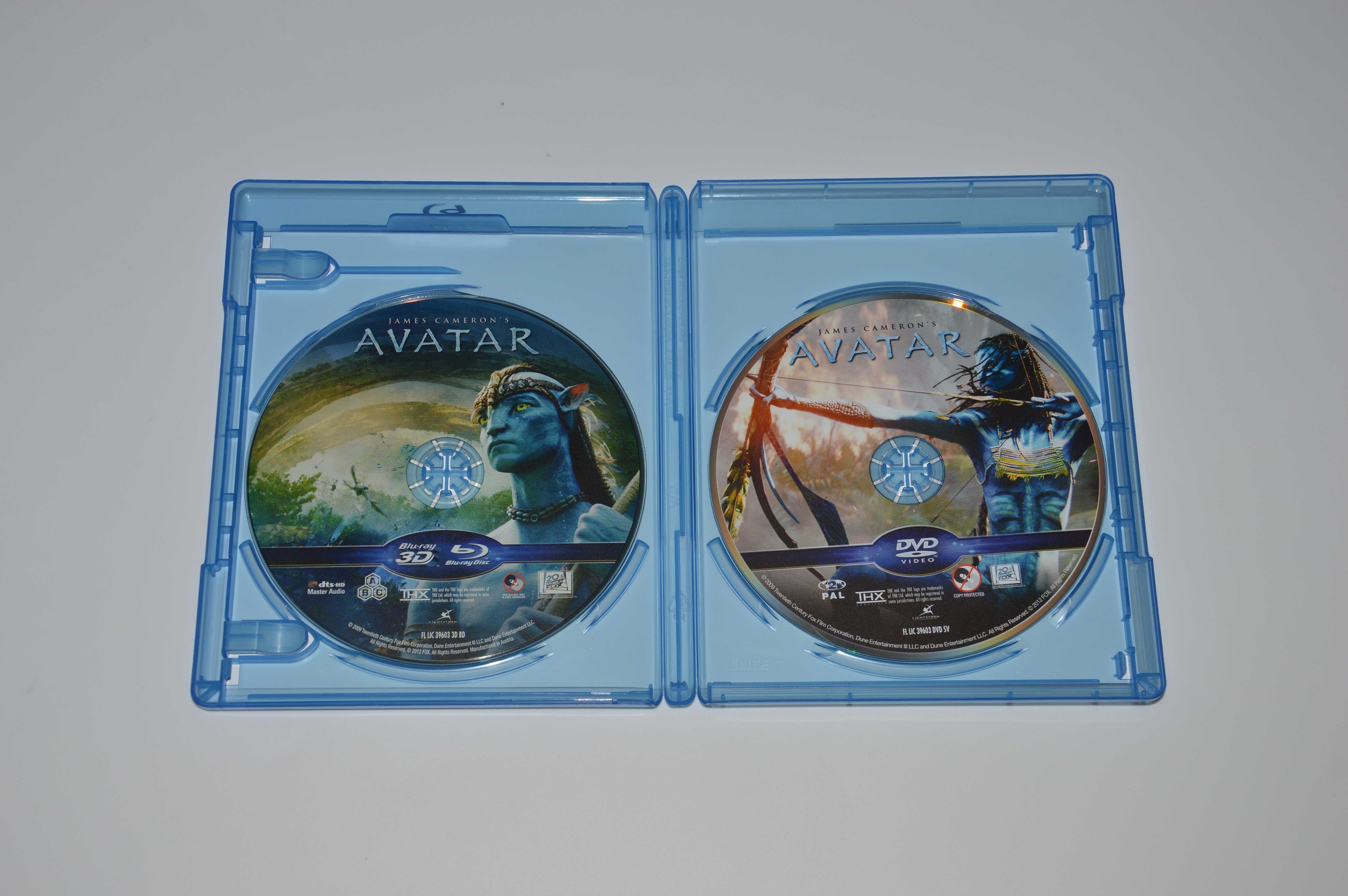 Avatar 3D + 2D Blu Ray + DVD lektor PL