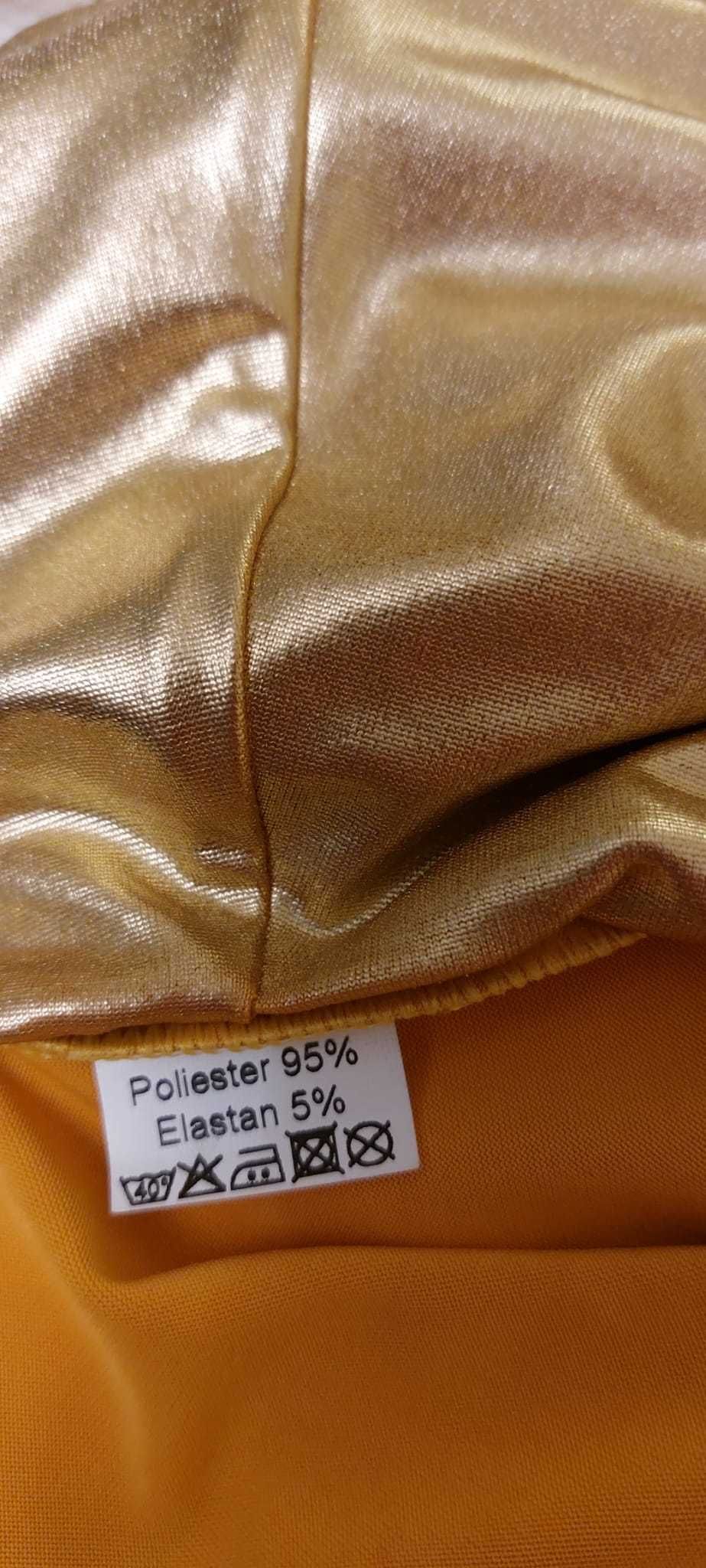 Złote getry  damskie rozmiar 38 /M