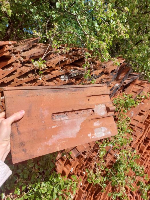 Dachówki ceramiczne klejone na wapnie