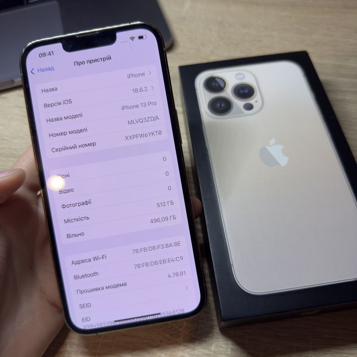 Iphone 13 pro, 512 gb, 88% акб