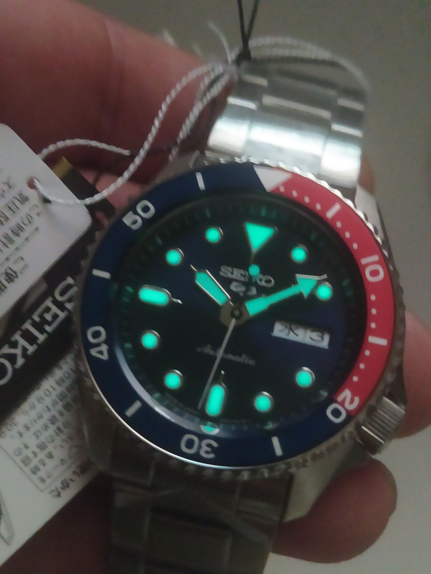 *NOVO* Seiko PEPSI sbsa003 made in Japan JDM (42,5 mm)