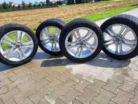 Opony z alufelgami Mercedes glc zimowe 235/50 r18 jak nowe